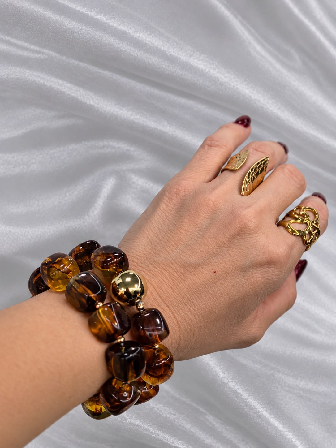 Pulsera Ivory - Marron