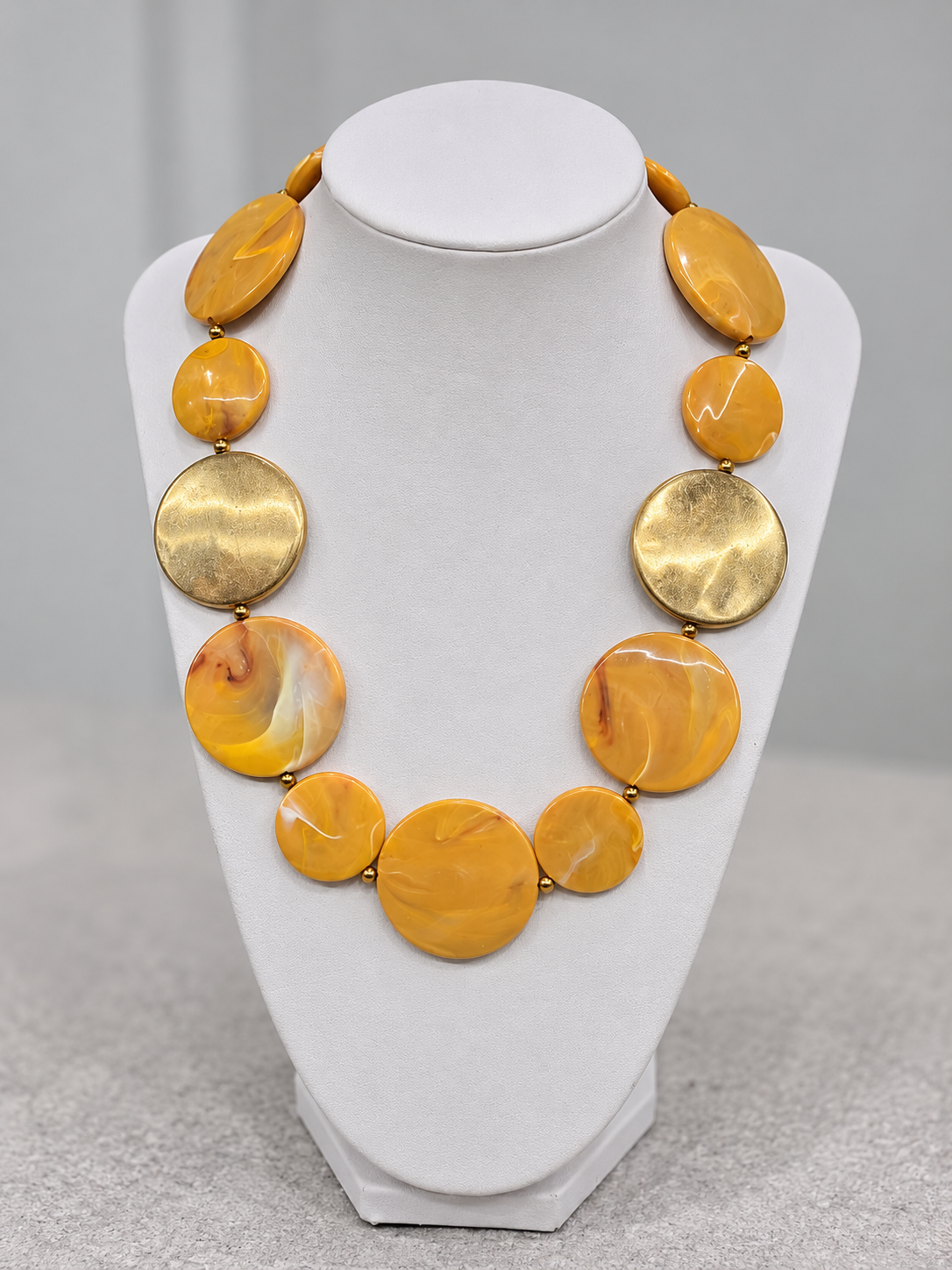 Collar de Cuentas Marmoleadas