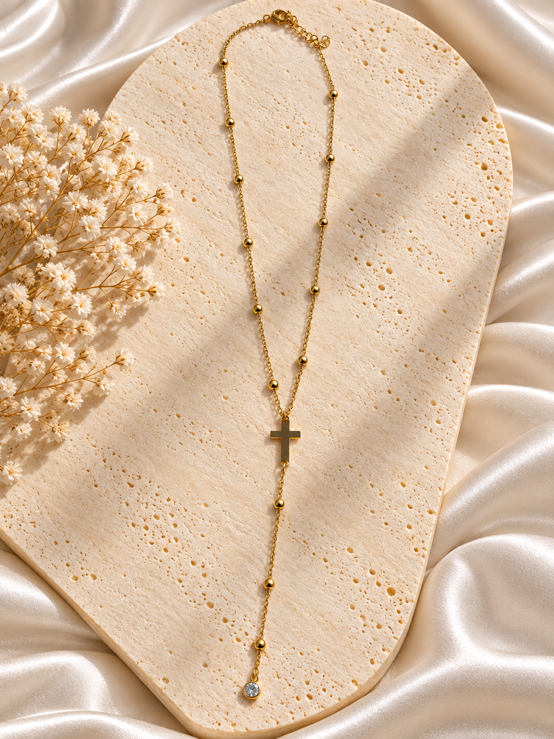 Collar Cross Rosary