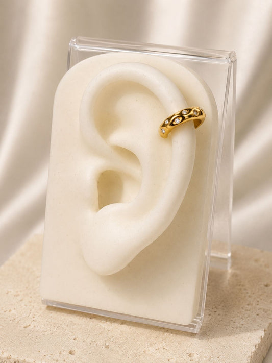 Ear Cuff con circonias
