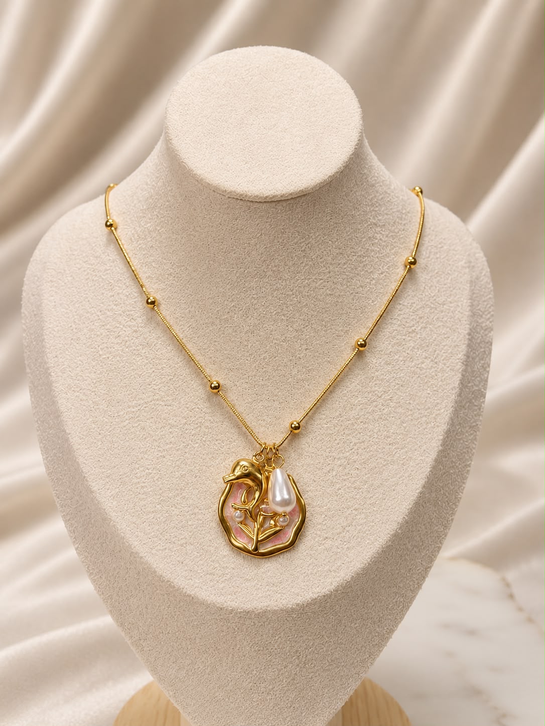 Collar Fleur Perla