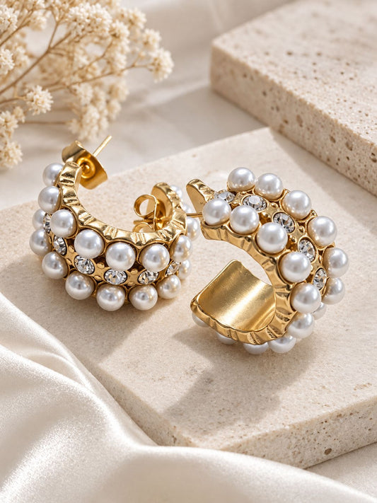Aretes Versailles Pearl