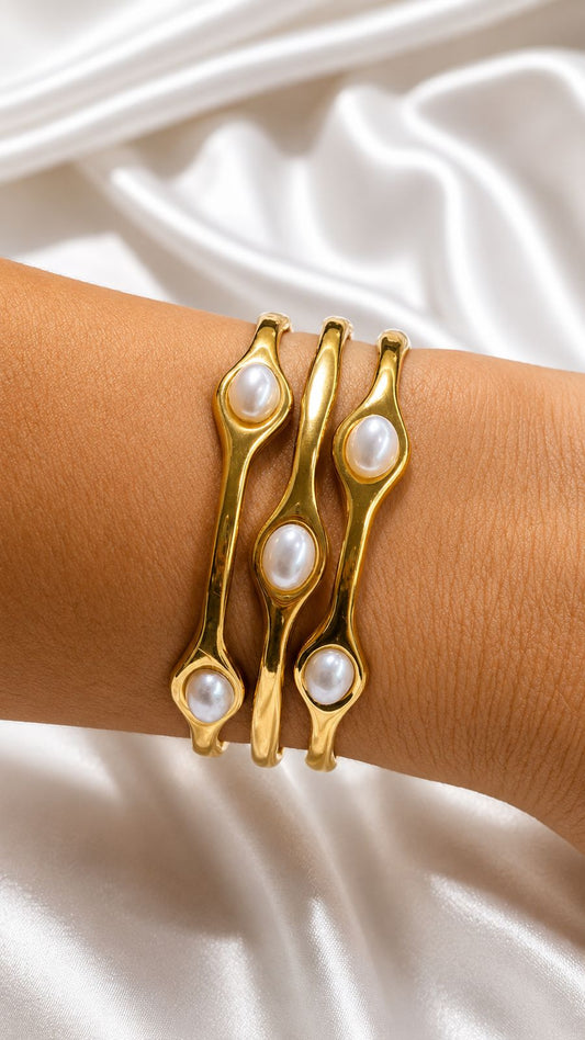 Pearl Cuff Bracelet